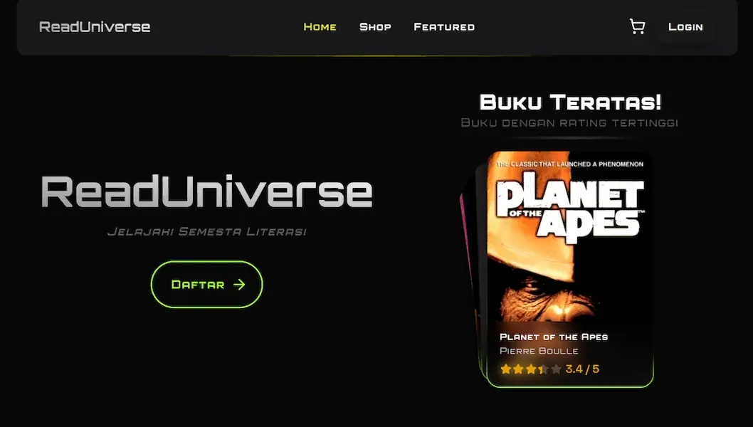 Project_ScreenShot_ReadUniverse